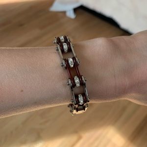 Stainless Steel Gear Bracelet - New - Detroit Style